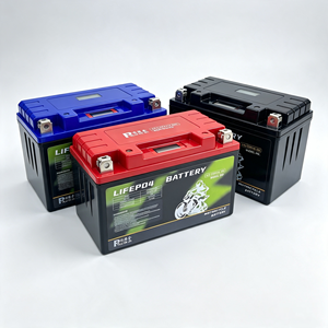 แบตเตอรี่มอเตอร์ไซค์6Ah 12V สำหรับสตาร์ทเครื่อง CCA สูง Lifepo4แบตเตอรี่มอเตอร์ - Product Image 1