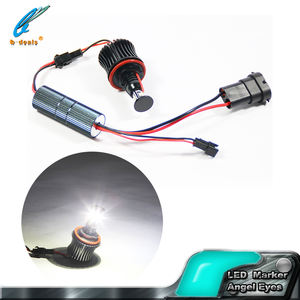 B-deals H8 20W LED faro marcador Angel Eyes halo Ring sistema de iluminación automática 12V Retrofit para <span class=keywords><strong>BMW</strong></span> E60 E87 E82 E89 E92 E70 E71 - Product Image 1