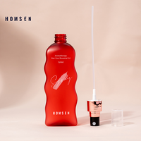 Botol Semprot Parfum Bentuk Persegi Khusus 150ml dengan Sablon Sutra dan Stempel Emas Botol Lotion & Serum Perawatan Kulit