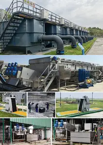 Automatic Screw Press Sludge Dehydrator Dewatering Japanese Technology Automatic Screw Press Sludge