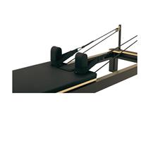 Reformer Pilates Commercial Portable Blanc et Noir en Alliage d'Aluminium pour Studio et Gym