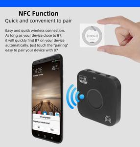 New Arrival Wireless 3.5mm Audio Adapter <strong>AUX</strong> <strong>Bluetooth</strong> 4.2 Receiver <strong>with</strong> APTX Low Latency - Product Image 6