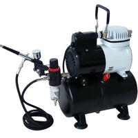 Ensemble de compresseur d'air à piston multifonction AF186 Mini, alimenté par courant alternatif, 16 HP, sans huile, kit de compresseur pour casque de moto