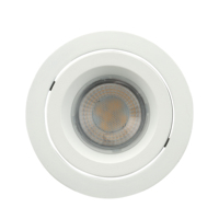 Meilleure vente Luminans Modern Dim-Warm 95 Ra IP54 étanche 83mm projecteur découpé 3.6 pouces 12W COB LED Downlight