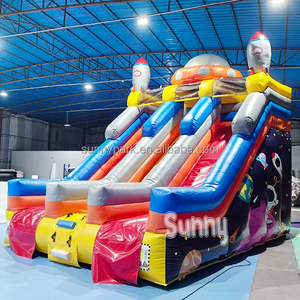 Tobogán Inflable Comercial <span class=keywords><strong>de</strong></span> PVC para Niños, Tobogán Inflable Grande con Temática Personalizada <span class=keywords><strong>de</strong></span> <span class=keywords><strong>Bob</strong></span> <span class=keywords><strong>Esponja</strong></span>, Casa <span class=keywords><strong>de</strong></span> Brinco Inflable para Exteriores - Product Image 5