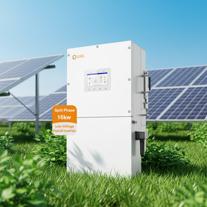 Inversor Híbrido <span class=keywords><strong>Solis</strong></span> de 9-16kW, Listo para Generador, Puerto Inteligente, Acoplamiento a CA, Gestión de Carga para Solar+Almacenamiento - Product Image 1