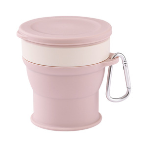 Stock Collapsible Travel Mug Lightweight Silicone Cup Leak-Proof <b>Lid</b> Dishwasher <b>Microwave</b> Safe Heat-Resistant Portable Outdoor - Product Image 5