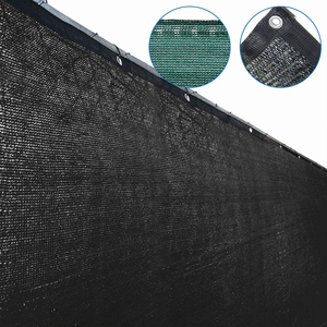 HDPE riêng tư hàng rào màn hình màu đen Windproof hàng rào màn hình lưới 5ft x 30ft hàng rào màn hình riêng tư - Product Image 2