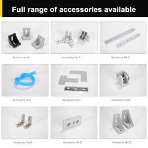 Ranura en T gris anodizado, conector 4040 4080, perfil de aluminio de China, gran oferta - Product Image 4