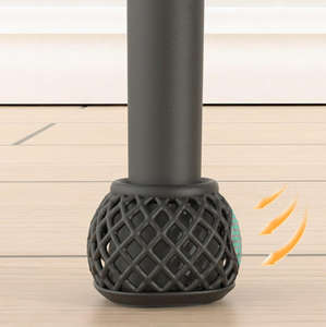 Couvre-pieds <span class=keywords><strong>de</strong></span> chaise 3D creux autobloquant en feutre, couleur unie, protection silencieuse, antidérapant, résistant à l'usure, tapis <span class=keywords><strong>de</strong></span> protection pour meubles - Product Image 1