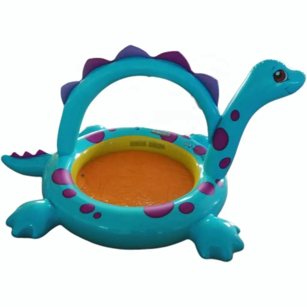 Popular inflatable animal pool cartoon dinosaur pool indoor and outdoor play water pool for children