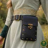 Sac de taille pour femme, style Renaissance du milieu du siècle, accessoires de costume, porte-téléphone, sac banane Steampunk, accessoires COS