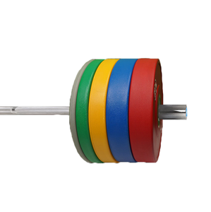 Haltères colorés XFY <span class=keywords><strong>20</strong></span> Lbs 25 Lbs 55 Lbs, résistants à l'usure, en fonte solide, disques réglables antidérapants pour haltères, pour les bras - Product Image 4