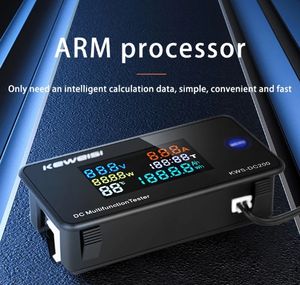 Voltmètre ampèremètre wattmètre numérique LED KWS-DC200, compteur d'énergie électrique avec fonction de réinitialisation 10A 50A 100A - Product Image 3