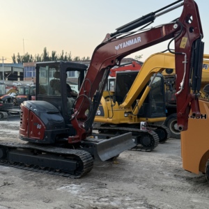 Excavatrice sur chenilles d'occasion Yanmar VIO60 6 tonnes, hydraulique, avec pompe à engrenages et roulement, modèle 2022, excellent état, provenance Japon - Product Image 5