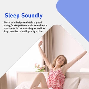 Compresse di Melatonina 10mg per un Sonno Sano e Rilassante, Integratore Promuove il Sonno Tranquillo, Etichetta Privata OEM - Product Image 2