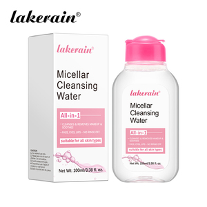 Lakerain - <span class=keywords><strong>Agua</strong></span> <span class=keywords><strong>Micelar</strong></span> Limpiadora de 100 ml para Rostro, Ojos y Labios, Líquido <span class=keywords><strong>Desmaquillante</strong></span>, Hidratante y Tonificante - Product Image 5