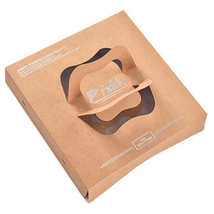 Giá rẻ các tông màu trắng bánh <span class=keywords><strong>pizza</strong></span> trắng hộp cho giao hàng - Product Image 4