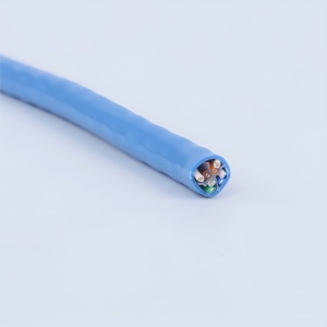 Sólido PE aislado 300m Cat6 utp cable de red de rojo Cat6 de cobre desnudo 0,55mm BC 23awg PVC Router Modem Lead - Product Image 3