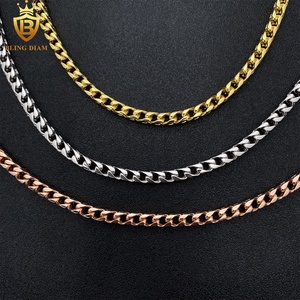 Bracciale e Collana Iced Out Franco in Argento Sterling 925 con Moissanite VVS, Catena a Corda, Stile Hip Hop, Prezzo all'Ingrosso di Fabbrica, 4mm - Product Image 3