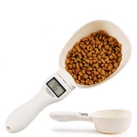 Cuillère doseuse numérique pour aliments pour animaux de compagnie, cuillère de pesage électronique avec écran LCD pour aliments pour chiens et chats