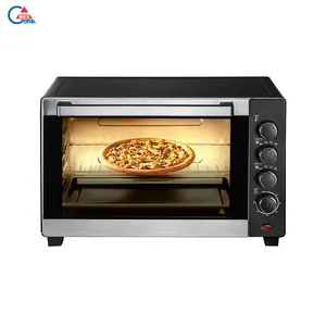 Factory Outlet Oven besar 48L, Oven meja roti besar dengan lampu Oven Interior