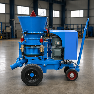 Máquina Eléctrica de Proyección de Refractario de 1-3m³/h con VFD para Reparación de Hormigón Proyectado en Seco en Hornos y Revestimientos de Hornas - Product Image 5
