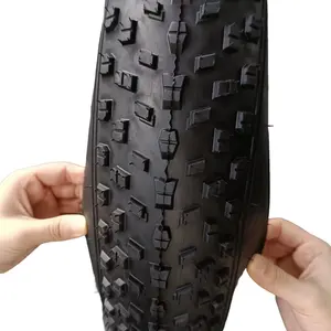Pneus gordos para triciclo elétrico, pneus dobráveis de 20/24/26x4.0 polegadas, compatíveis com bicicletas urbanas de rua ou de montanha, bicicletas de 3 rodas