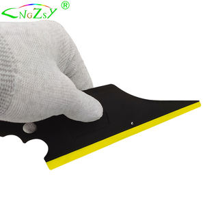 Doux Conquérant Grattoir De Voiture Fenêtre Feuille Teinte Raclette En Fiber De Carbone Vinyle Auto Voiture Wrap Outil Verre Maison Outil De Nettoyage A26Y - Product Image 5