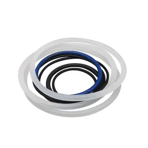 Deson-Anillo de silicona de grado alimenticio, anillo de goma transparente, 60 grados