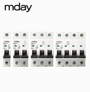 Mday AC MCB <span class=keywords><strong>32A</strong></span> 400V <span class=keywords><strong>2P</strong></span> 銅製ミニチュアサーキットブレーカー 6kA レール取り付け電気機器 - Product Image 4