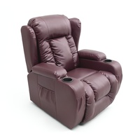 Lift-Relaxsessel für Senioren Wohnzimmer-Sofa Direktlieferung ab Werk Elektrischer Massage-Relaxsessel Verstellbares Ledersofa