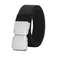 Nouvelle conception, best-sellers, ceinture tactique pour homme avec boucle en alliage, sangle de taille réglable en nylon pour jeans