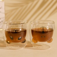 Nouveau produit : Tasse à thé en verre à double paroi, en borosilicate transparent, idéale pour le cappuccino, pour la rentrée scolaire