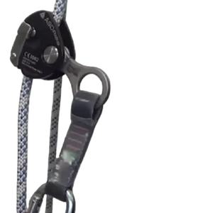 Installation rapide, dispositif d'arrêt de chute JODAH, Delta Plus, verrouillage automatique, guide coulissant, équipement de protection de sécurité portable, acier inoxydable - Product Image 1