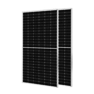 Panneaux solaires photovoltaïques entièrement noirs 455w 455w <span class=keywords><strong>460wp</strong></span> 470w 490w Mono N-type Hl4 v 480w - Product Image 1