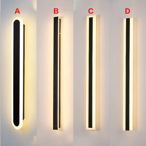 Otel avlu dış duvar lambası su geçirmez lamba açık bahçe uzun şerit duvar ışık - Product Image 6