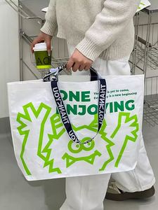 Sacs d'épicerie en PP tissé personnalisés en usine, imperméables, réutilisables, avec doubles poignées - Product Image 4