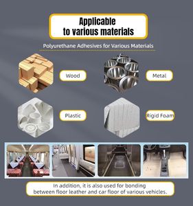 Sigillante 2K Permanente Flessibile in Poliuretano Adesivo per Pannelli Sandwich per Pavimentazione e Pavimenti di Veicoli - Product Image 6
