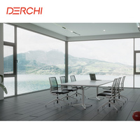 Fenêtre fixe en aluminium DERCHI Grill Design pour villa