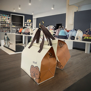 Empaque de Alimentos para Pizza de Alta Calidad con Logotipo Personalizado Impreso, 100% Tela No Tejida, Reutilizable, Reciclable, Biodegradable, Ecológico y Resistente a la Humedad - Product Image 3