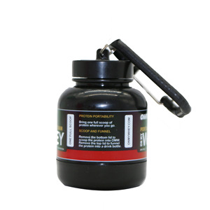 Contenedor Portátil de Plástico de 100ml con Logotipo Personalizado para Proteína en Polvo, Tónico Deportivo, Medicina, etc. - Mantiene Frío - Product Image 1