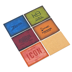 Bolsa personalizada Jeans Ropa etiqueta de cuero de imitación parche personalizado PU cuero logo parche de cuero etiqueta para ropa jeans Ropa - Product Image 5