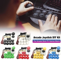 Kit d'arcade DIY avec bouton poussoir et joystick à latence nulle, pièces de jeu en gros à bas prix
