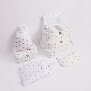 Wholesale Fashionable Polyester 8 Pcs Storage Bag Travel Organizer Set Durable Luggage Packing <b>Cubes</b> - Product Image 4