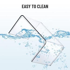 Estantes Transparentes <span class=keywords><strong>para</strong></span> Especias, Organizadores de Despensa y Almacenamiento, Juego de 4 Estantes de Exhibición <span class=keywords><strong>para</strong></span> Cocina, Baño y Escritorio - Product Image 4