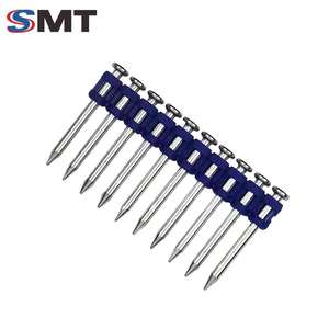 Haute qualité à tige lisse en acier gaz entraînement béton clous bande en <span class=keywords><strong>plastique</strong></span> coloré <span class=keywords><strong>pour</strong></span> pistolet à Air comprimé tir cloueur à gaz - Product Image 1