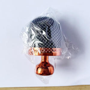 Pinceau unique YRX, couleur personnalisée, poils synthétiques, virole en plastique/bois, manche en plastique, usage professionnel, logo personnalisé, pinceau champignon - Product Image 3