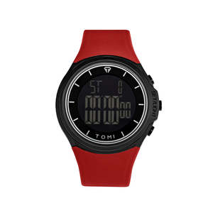 นาฬิกาข้อมือดิจิตอลอิเล็กทรอนิกส์ <span class=keywords><strong>TOMI</strong></span> T220 รุ่นใหม่มาแรงสำหรับผู้ชาย คุณภาพสูง กันน้ำ เรืองแสงได้ ใช้ได้ทั้งผู้ชายและผู้หญิง  สามารถปรับแต่งได้ - Product Image 5