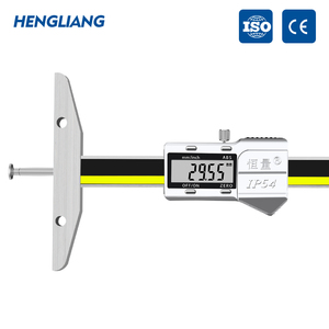 Hengliang Hoge Precisie 0.01Mm Ip54 Digitale Nonius Remklauw Roestvrijstalen Schijf Dunne Staaf Metallic Shell Deep Display - Product Image 2